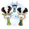 Moose Rattle Embroidery Design