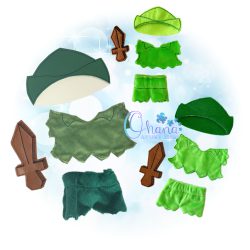 Doll Peter Pan Outfit