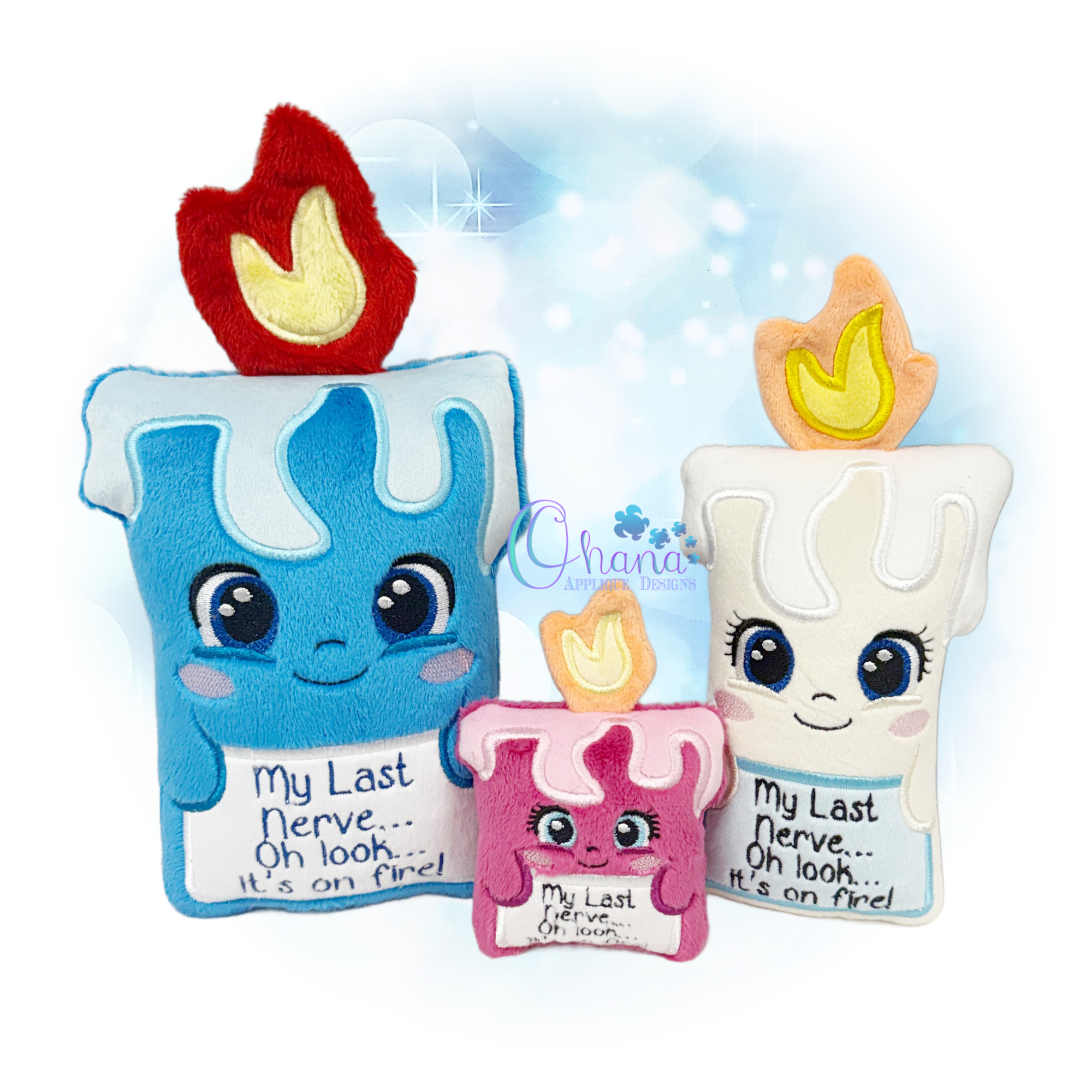 Last Nerve Candle Stuffie