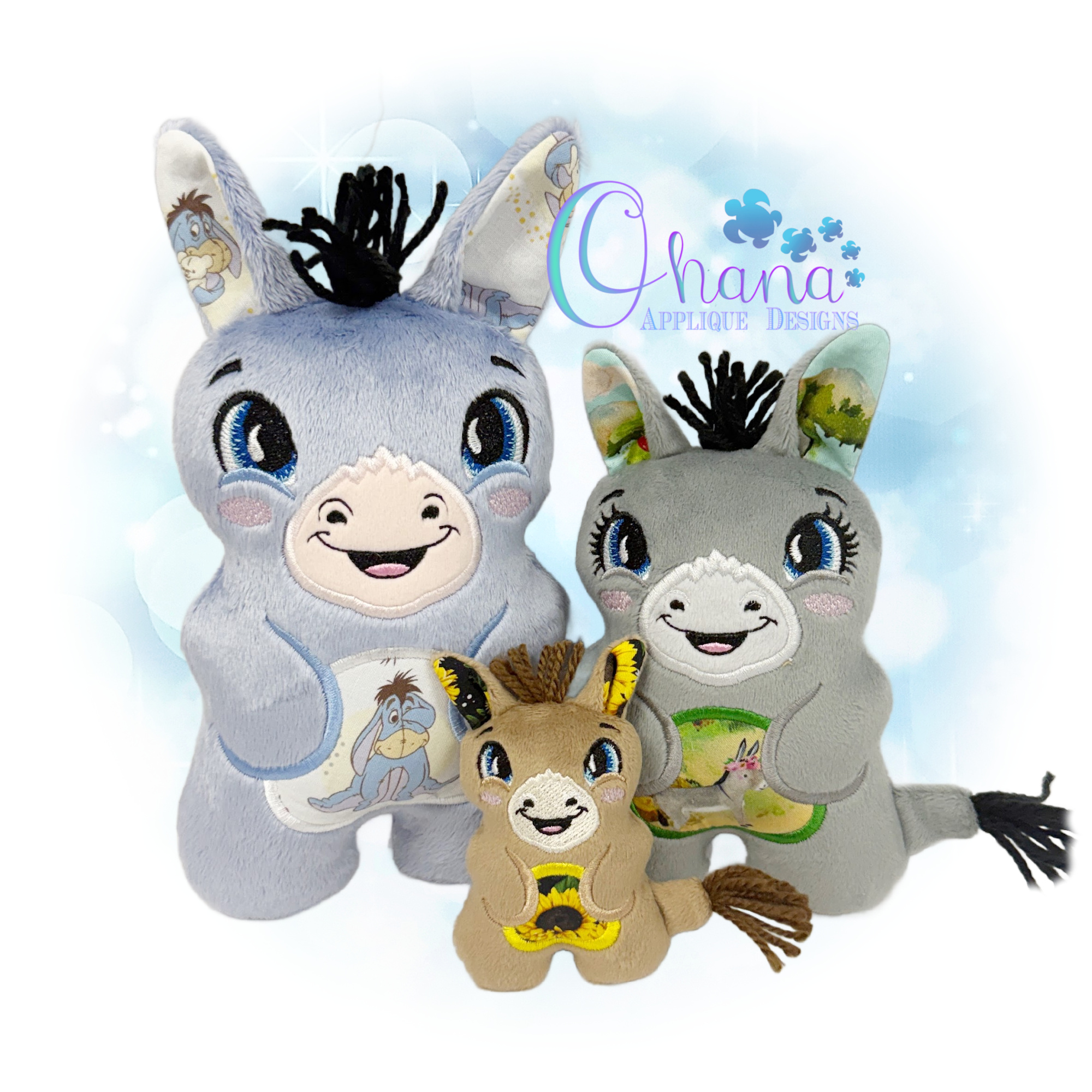 Chubby Donkey Stuffie