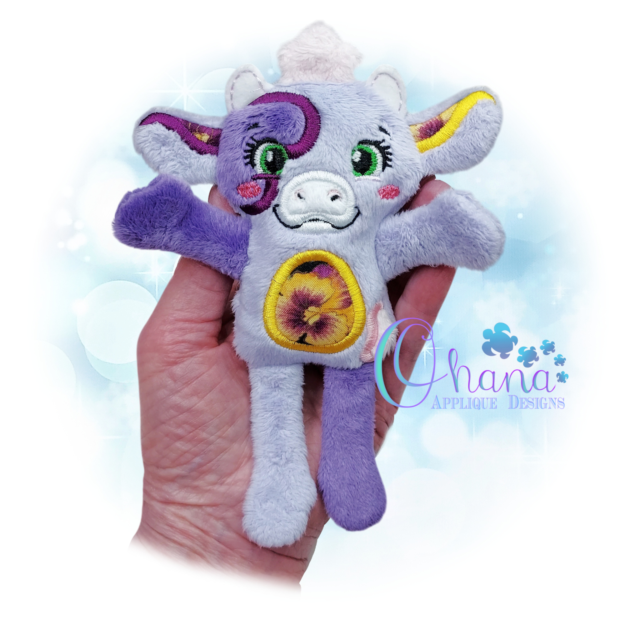 OAD 2608 Cow Dress Up Doll ONLY 44 2000 EC Cow Dress Up Doll