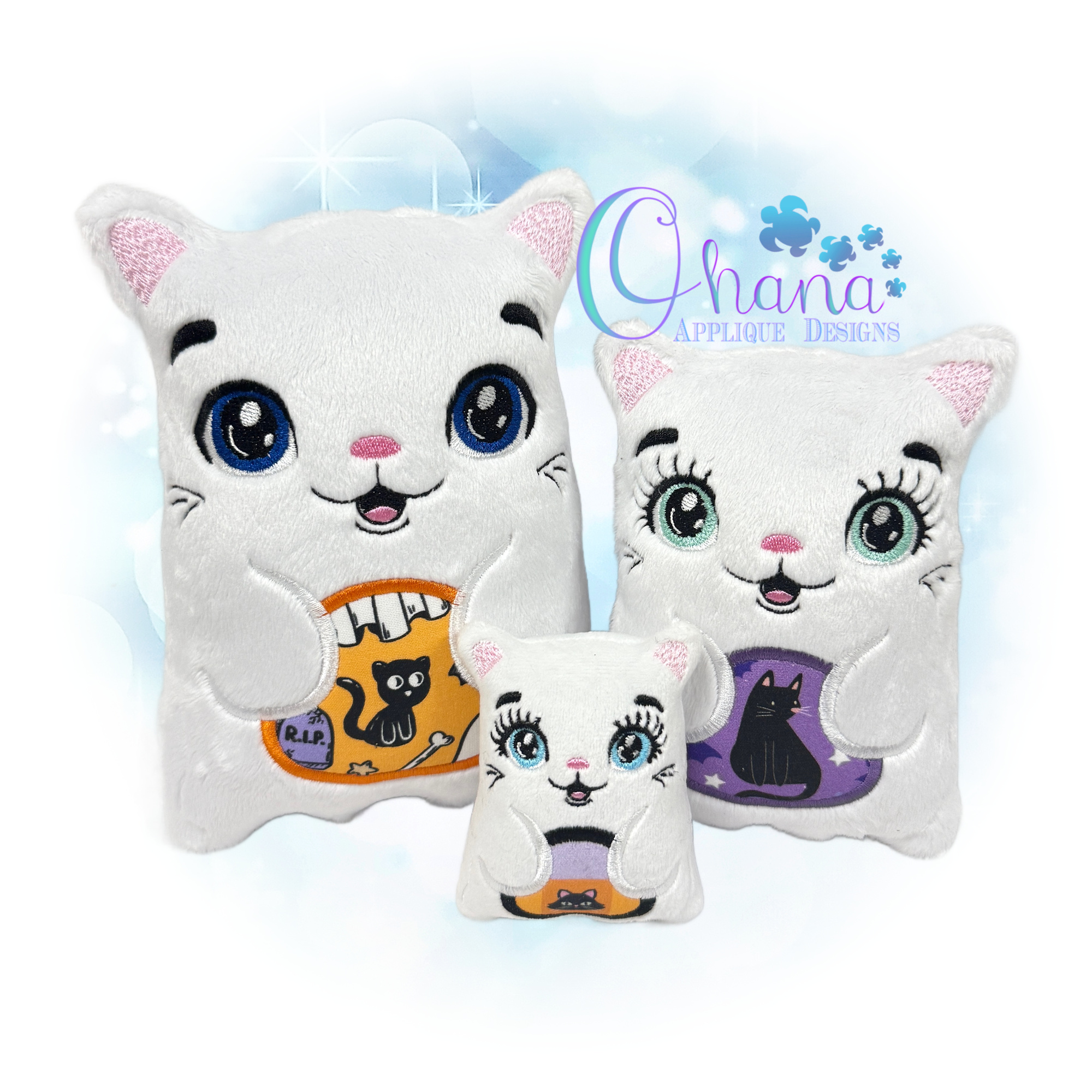 Ghost Kitty Stuffie