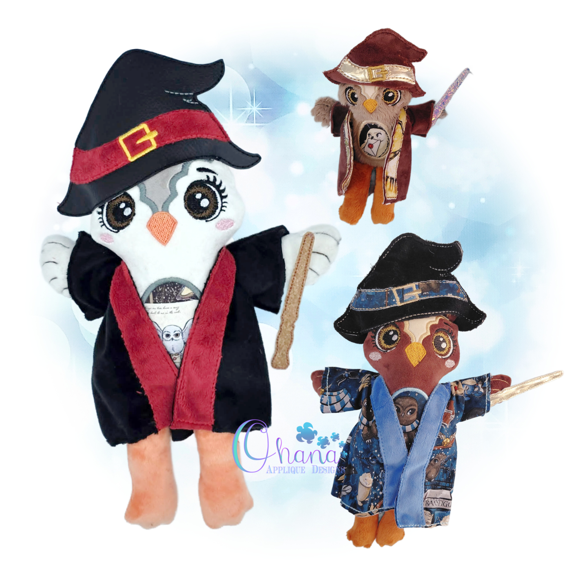 Owl Dress Up Doll and Outfit Bundle
