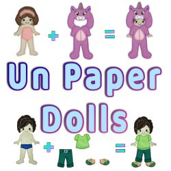 Un Paper Dolls and Outfits